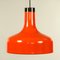 Lampada da soffitto nr. 5403 modernista in alluminio arancione di Staff, Germania, anni '70, Immagine 6