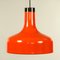 Modernist German Orange Aluminum Model 5403 Ceiling Lamp from Staff, 1970s 6