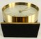 Vintage Brass and Steel Clock from Diehl, 1970s, Image 6
