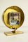 Vintage Brass and Steel Clock from Diehl, 1970s, Image 10