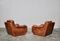 Vintage Italian Cow Leather Sofas, 1970s, Set of 2, Image 3