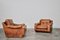 Vintage Italian Cow Leather Sofas, 1970s, Set of 2, Image 6