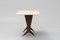 Table Basse Mid-Century en Acajou et Onyx, Italie, 1950s 3