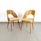 Vintage Wooden Dining Chairs, 1960s, Set of 2 4