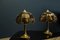 Glass and Metal Table Lamps from Eglo Leuchten, 1970s, Set of 2 8