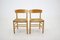 Danish Beech J 39 Dining Chairs by Børge Mogensen, 1960s, Set of 6, Image 9