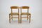 Danish Beech J 39 Dining Chairs by Børge Mogensen, 1960s, Set of 6, Image 8