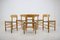 Danish Beech J 39 Dining Chairs by Børge Mogensen, 1960s, Set of 6, Image 4