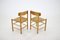 Danish Beech J 39 Dining Chairs by Børge Mogensen, 1960s, Set of 6, Image 6