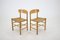 Danish Beech J 39 Dining Chairs by Børge Mogensen, 1960s, Set of 6, Image 1