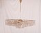 Mid-Century Square Cut Crystal Chandelier, 1950s, Image 1