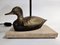 Vintage French Brass and Travertine Duck Table Lamp, 1970s 8