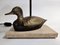 Vintage French Brass and Travertine Duck Table Lamp, 1970s, Image 8