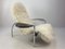 Italian Fabric and Metal Noe Lounge Chair by Giampiero Vitelli, Titina Ammannati for Moroso, 1980s 4