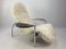 Italian Fabric and Metal Noe Lounge Chair by Giampiero Vitelli, Titina Ammannati for Moroso, 1980s, Image 4