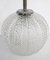 Lámpara de pie alemana de cristal burbuja de Hustadt Leuchten, años 60, Imagen 5