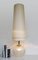 Lámpara de pie alemana de cristal burbuja de Hustadt Leuchten, años 60, Imagen 3