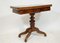 Antique Mahogany Game Table 6