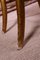 Silla auxiliar Chiavari italiana de madera dorada, siglo XIX, Imagen 6