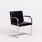 Vintage Black Brno Chairs by Mies van der Rohe for Knoll, Set of 4 1