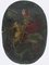 19th-Century Painted Wooden Oval Saint George & the Dragon Box 2