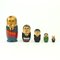 Muñecas políticas Matryoshka soviéticas, años 80, Imagen 8