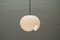 Large Opaline Glass Wave Pendant Lamp by Koch & Lowy for Peill & Putzler, 1960s 6