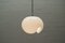 Large Opaline Glass Wave Pendant Lamp by Koch & Lowy for Peill & Putzler, 1960s, Image 6