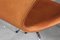 Danish Aniline Leather and Tubular Steel Model Syveren 3107 Dining Chair by Arne Jacobsen for Fritz Hansen, 1960s 5