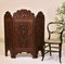 Antique Padouk Folding Fire Screen, 1900s, Image 7