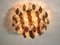 Vintage Italian Glass Crystal Prism Ceiling Lamp, 1982 6