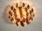 Vintage Italian Glass Crystal Prism Ceiling Lamp, 1982, Immagine 6