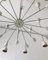 Lámpara de araña Sputnik italiana vintage grande de latón, años 80, Imagen 3