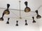 Vintage Italian Modern Copper 8-Arm Chandelier, 1980s, Image 6