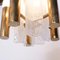 Small Italian Brass and Glass Ceiling Lamp by J.T. Kalmar for Mazzega, 1960s 5