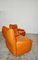 Italian Leather Living Room Set by Martino Perego for Seven Salotti, 1970s, Set of 3, Image 4