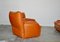 Italian Leather Living Room Set by Martino Perego for Seven Salotti, 1970s, Set of 3 5