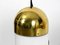 Minimalist German Brass and Glass Ceiling Lamps from Limburg, 1980s, Set of 2 7