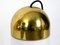 Minimalist German Brass and Glass Ceiling Lamps from Limburg, 1980s, Set of 2 6