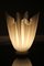 Vintage Plastic and Alabaster Handkerchief Table Lamp, 1980s 2