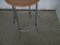 Vintage Italian Beech and Iron Stool, 1970s, Image 6