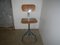 Tabouret Ajustable Vintage en Fer et en Formica, Italie, 1970s 5