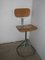 Anpassbarer italienischer Vintage Hocker aus Eisen & Formica, 1970er 2