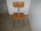 Anpassbarer italienischer Vintage Hocker aus Eisen & Formica, 1970er 4