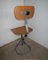 Vintage Italian Iron and Formica Adjustable Stool, 1970s 5