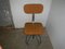 Tabouret Ajustable Vintage en Fer et en Formica, Italie, 1970s 2