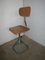 Tabouret Ajustable Vintage en Fer et en Formica, Italie, 1970s 3