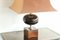 Lampada da tavolo grande in metallo di Philippe Barbier, Francia, anni '60, Immagine 8