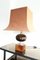 Lampada da tavolo grande in metallo di Philippe Barbier, Francia, anni '60, Immagine 3