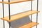 Mid-Century Steel and Wood Shelf, 1950s, Image 23